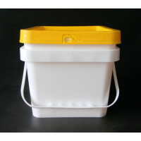 3.5liter square plastic pail